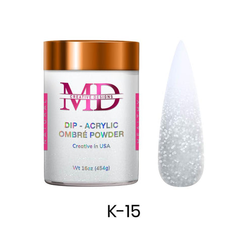 2-in-1 Dip & Acrylic Powder - CRYSTAL - K015