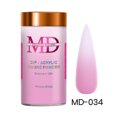 2-in-1 Dip & Acrylic Powder - TAUPE PINK - MD034 - 22oz