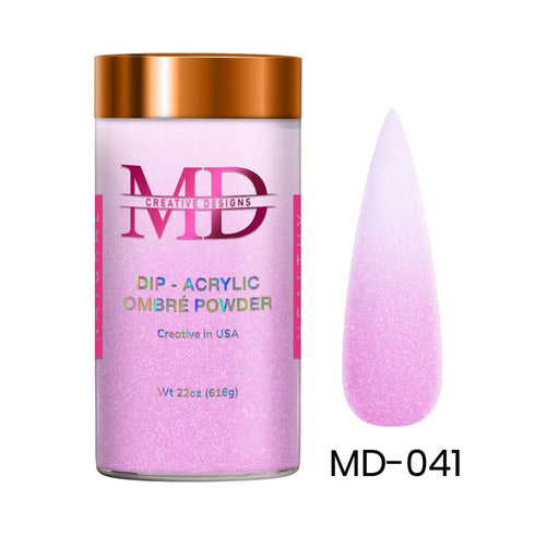 2-in-1 Dip & Acrylic Powder - LOTUS PINK - MD041 - 22oz