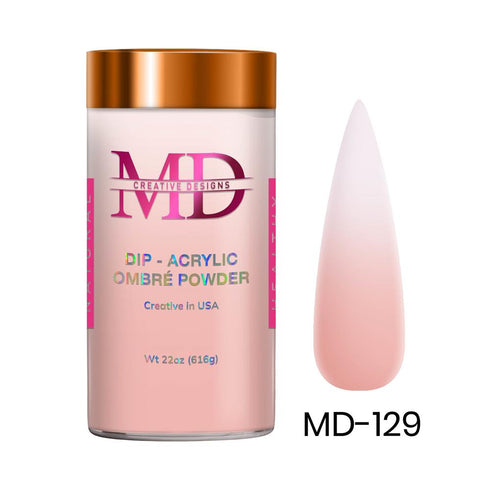 2-in-1 Dip & Acrylic Powder - FAIR BEIGE - MD129 - 22oz