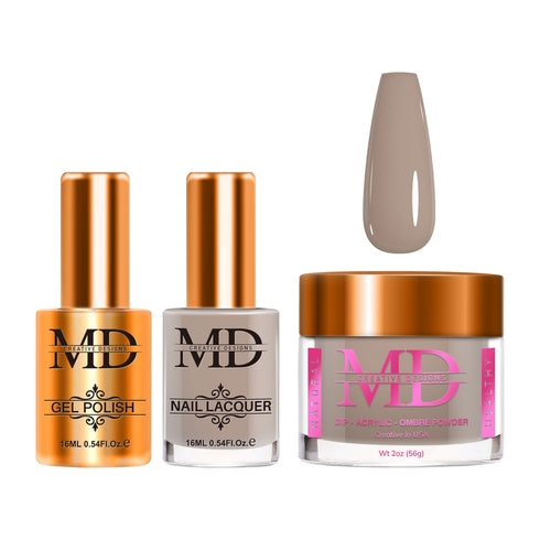 4-in-1 Trio Set - Gel + Lacquer + Dip + Acrylic - TOFFEE PEACH - K004