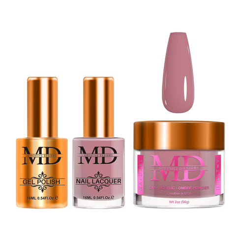 4-in-1 Trio Set - Gel + Lacquer + Dip + Acrylic - FRENCH LACE - K100