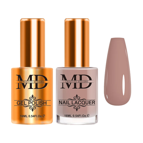 Gel + Lacquer Duo - ROSY BEIGE - K104
