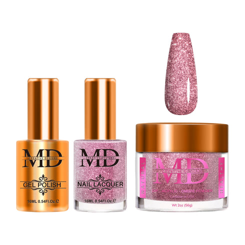 4-in-1 Trio Set - Gel + Lacquer + Dip + Acrylic - RAINBOW JAVEN - K111