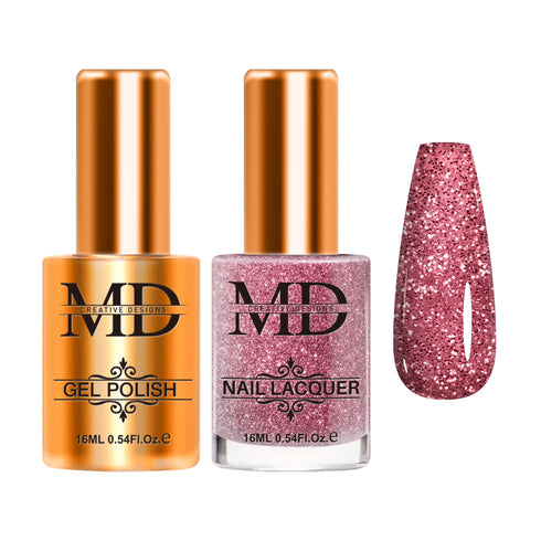 Gel + Lacquer Duo - PINK DRINK - K112