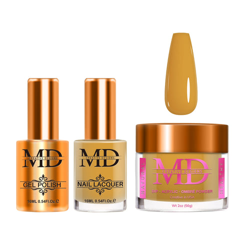 4-in-1 Trio Set - Gel + Lacquer + Dip + Acrylic - QUEEN BEE - K013