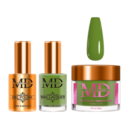 4-in-1 Trio Set - Gel + Lacquer + Dip + Acrylic - CANDY LIME - K018