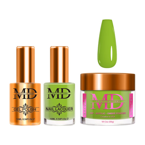 4-in-1 Trio Set - Gel + Lacquer + Dip + Acrylic - LEMON QUESTION - K019