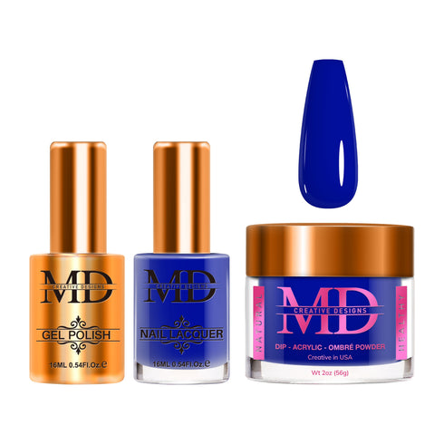 4-in-1 Trio Set - Gel + Lacquer + Dip + Acrylic - CHANEL BLEU - K029