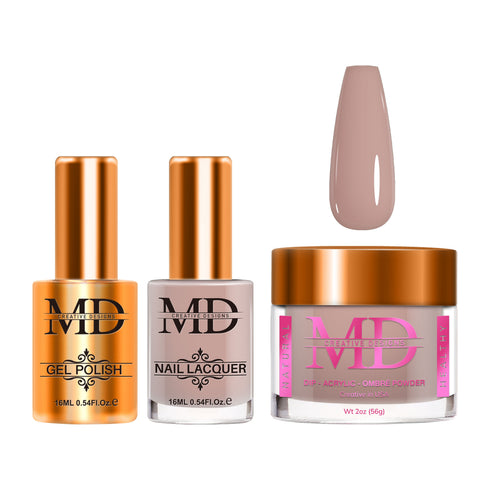4-in-1 Trio Set - Gel + Lacquer + Dip + Acrylic - CRAZY ABOUT YOU - K047