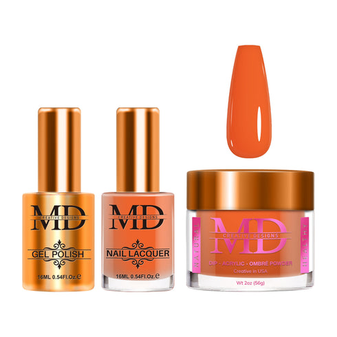 4-in-1 Trio Set - Gel + Lacquer + Dip + Acrylic - BIKINI BEACH - K063
