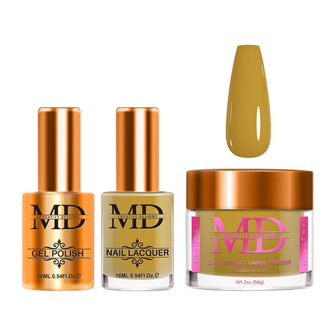 4-in-1 Trio Set - Gel + Lacquer + Dip + Acrylic - RUBBER DUCKY - K064