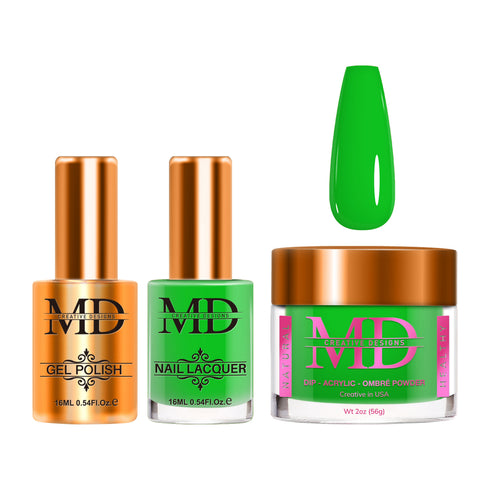 4-in-1 Trio Set - Gel + Lacquer + Dip + Acrylic - BEACH BABE - K070