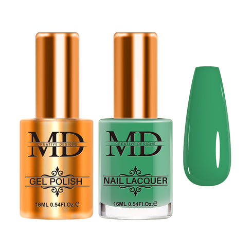 Gel + Lacquer Duo - THE GREEN PUNK - K071
