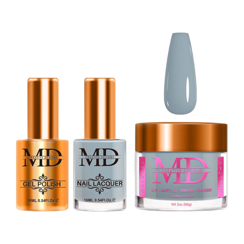 4-in-1 Trio Set - Gel + Lacquer + Dip + Acrylic - ARCTIC - K080