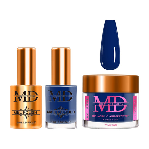 4-in-1 Trio Set - Gel + Lacquer + Dip + Acrylic - OCEAN - K091